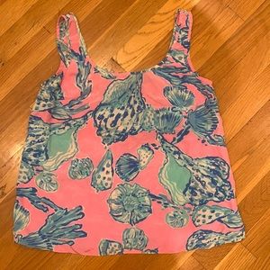 Lilly Pulitzer Silk Tank Top